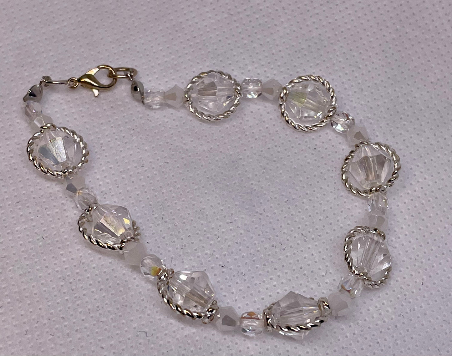 Crystal bracelet with Clasp