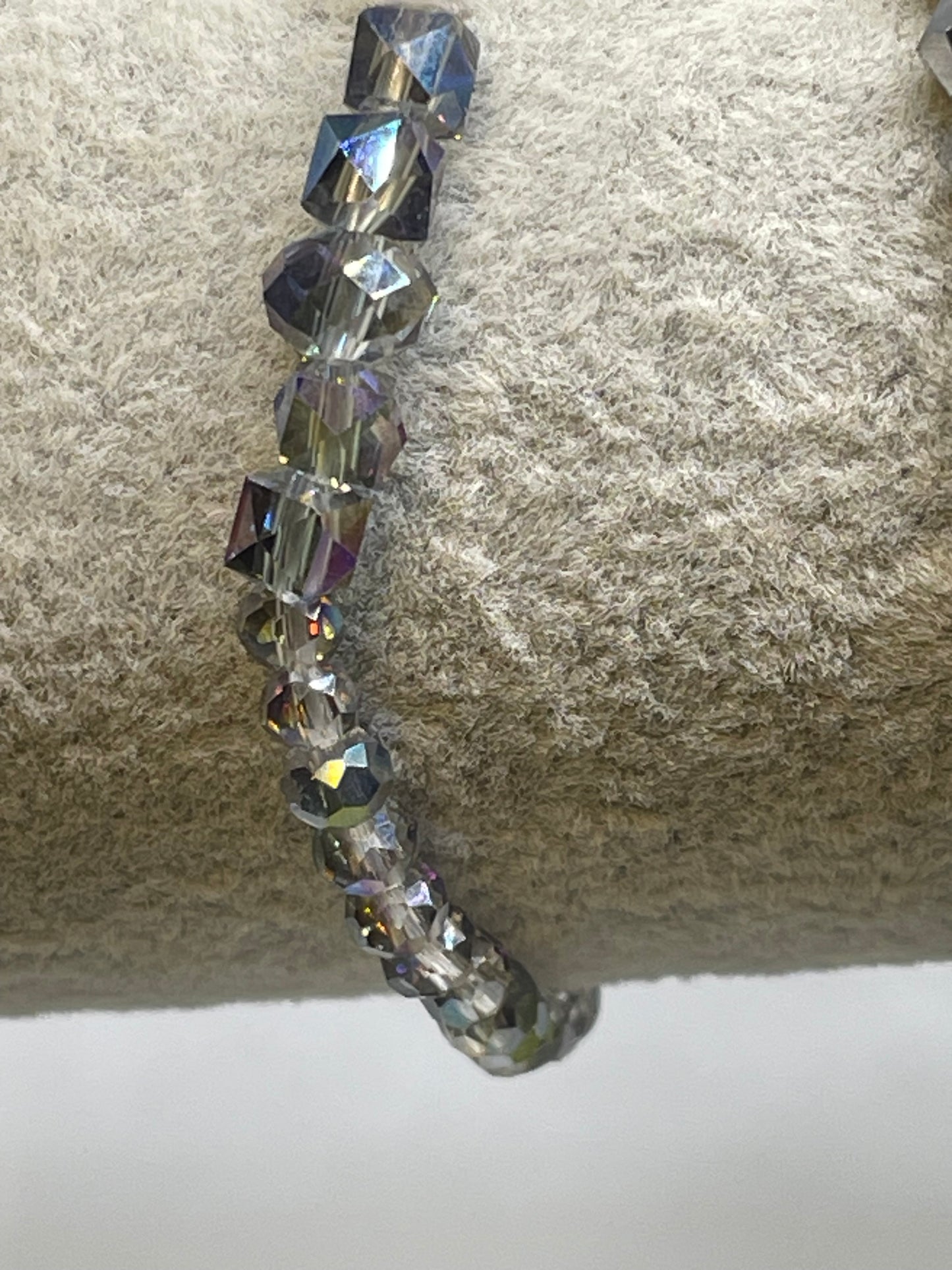 Silver Crystal AB Bracelet Collection