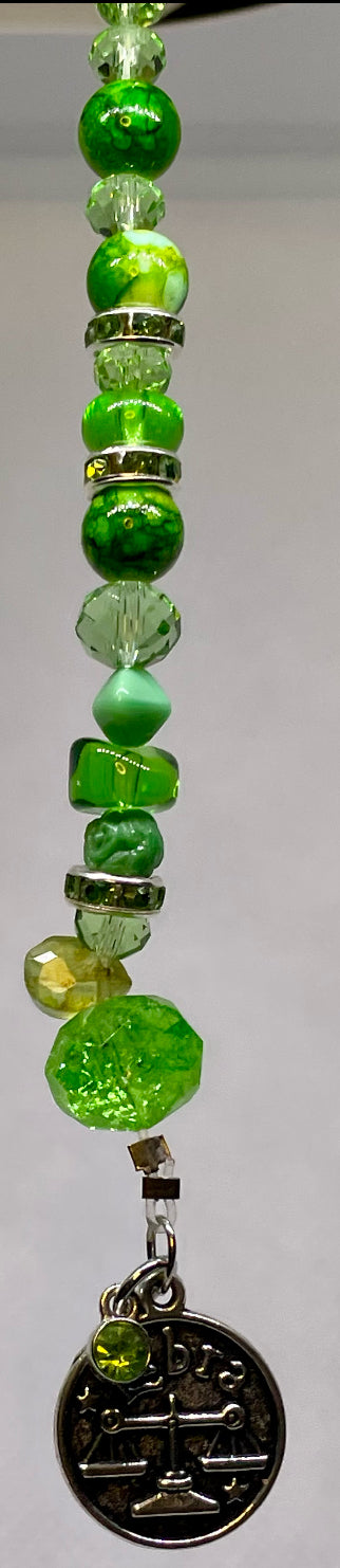 Astrology Gem Charms, Keychains and Football Team key Charms