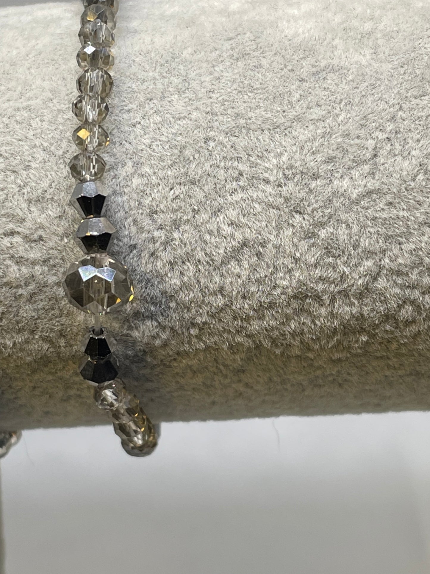 Silver Crystal AB Bracelet Collection