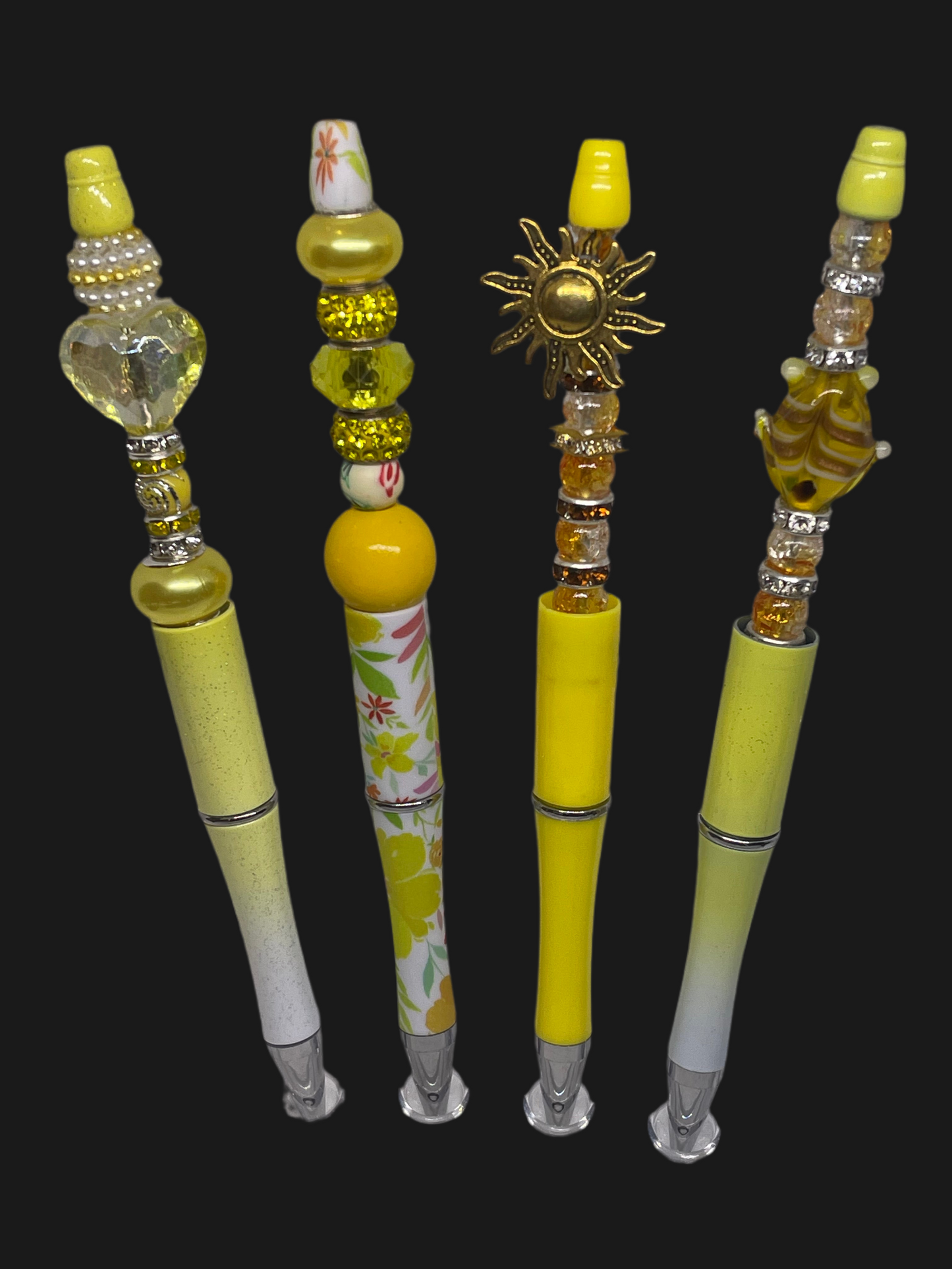 Sunshine Fun Time blinging bead-able Pen