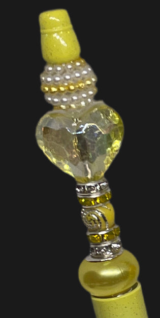 Sunshine Fun Time blinging bead-able Pen