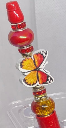 Butterfly Red pen