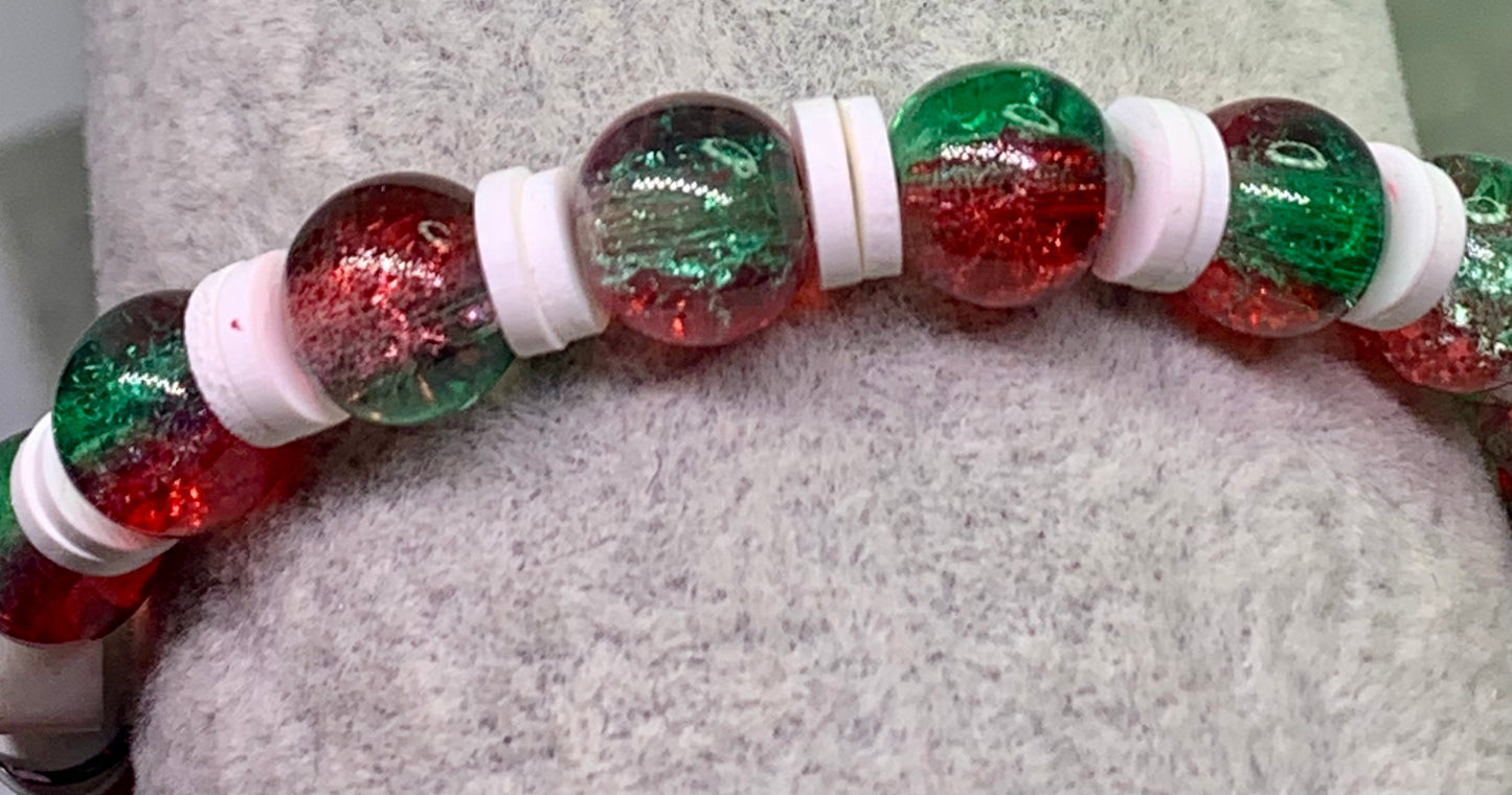 Back Side of Christmas Bracelet
