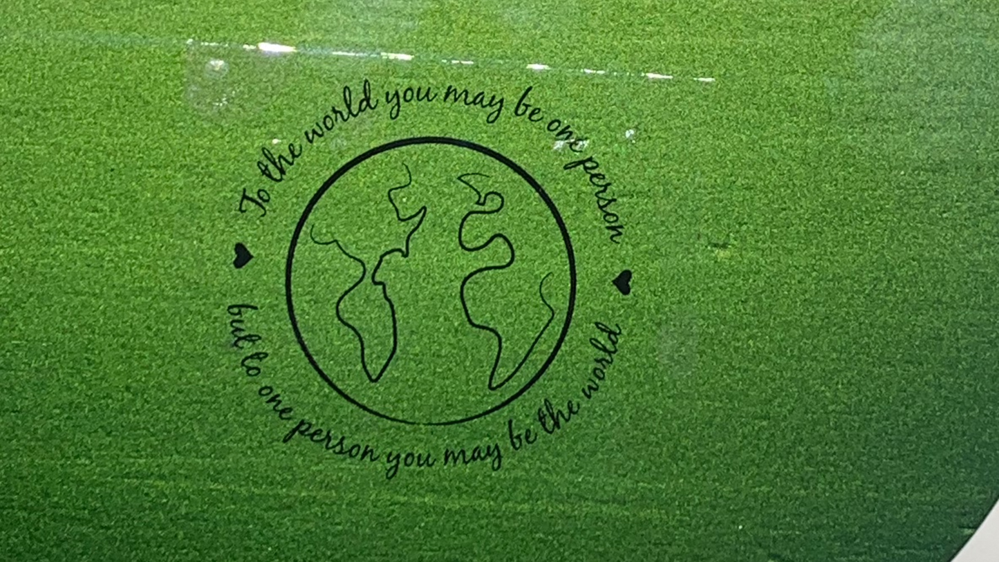 Tribal Sun crystal hook  Back 