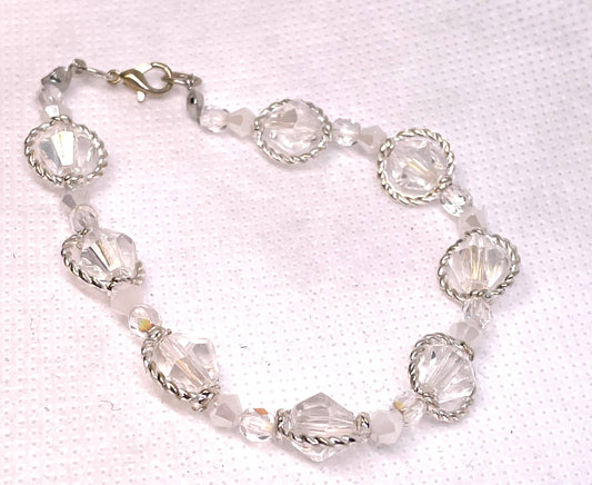 Crystal bracelet with Clasp