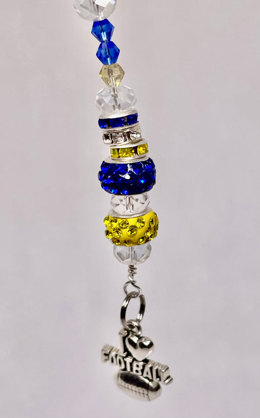 Astrology Gem Charms, Keychains and Football Team key Charms