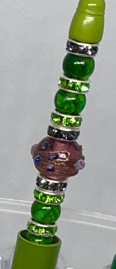 Mint Green Autumn Orange Bead-able Pens