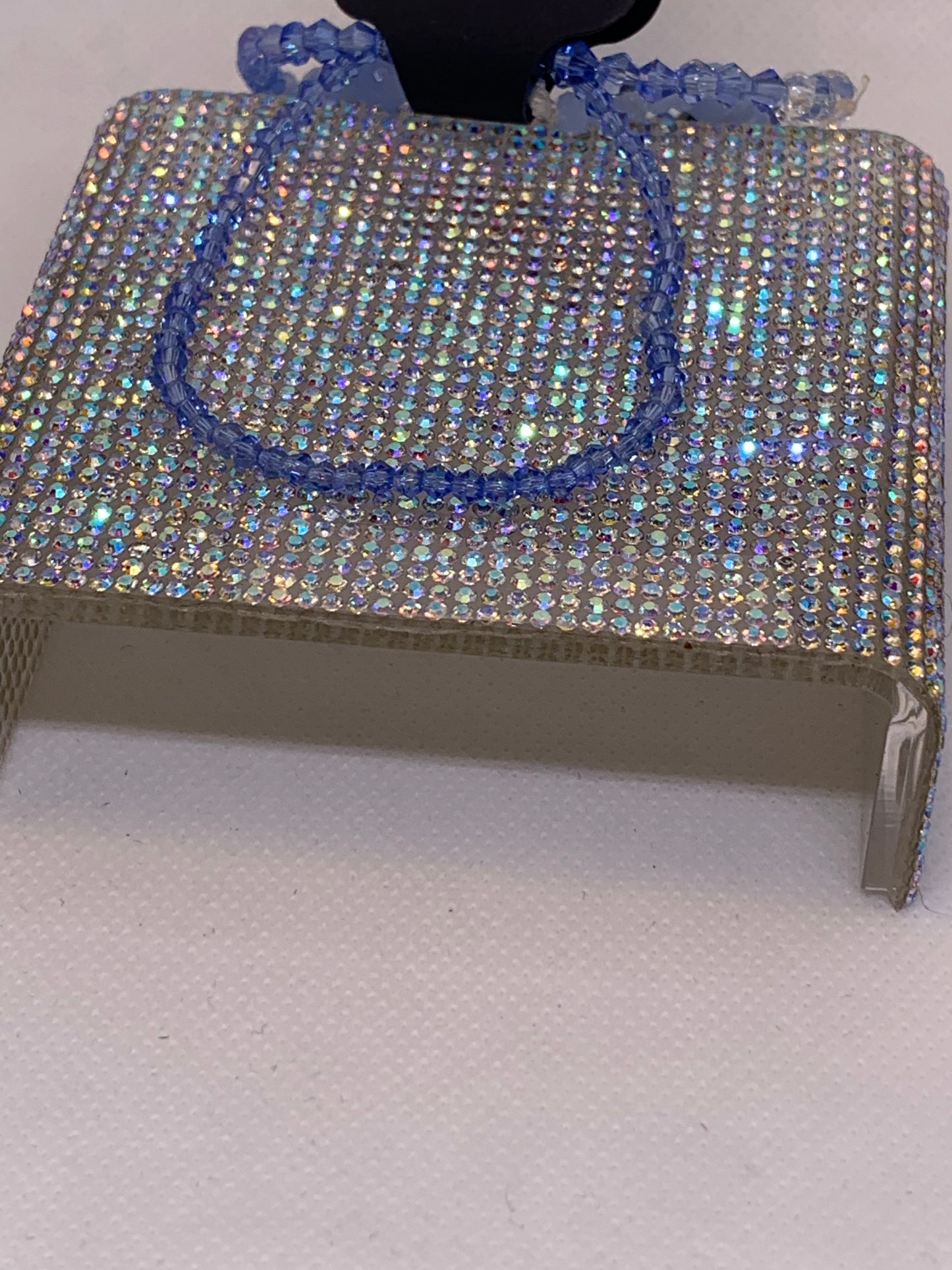 Sparkling Blue crystal AB Sky Blue Bracelets set of 3