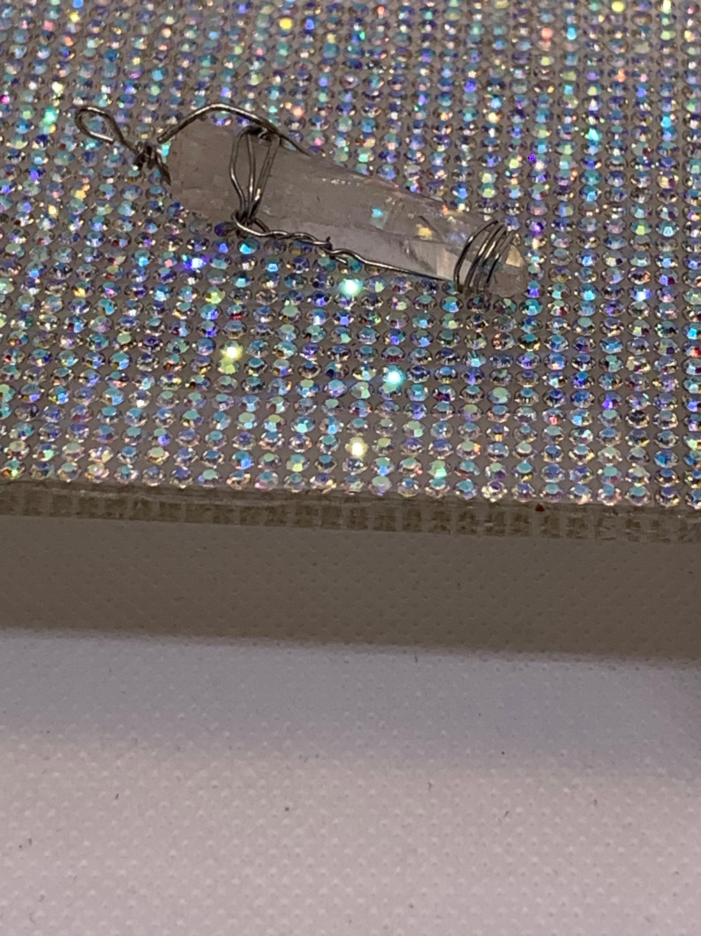 Quartz Pendants- Unique- Wire Art