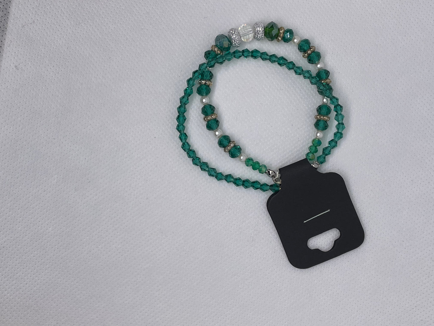 Stylish Green Crystal and Pearl Bracelets - Ideal Gift for Her