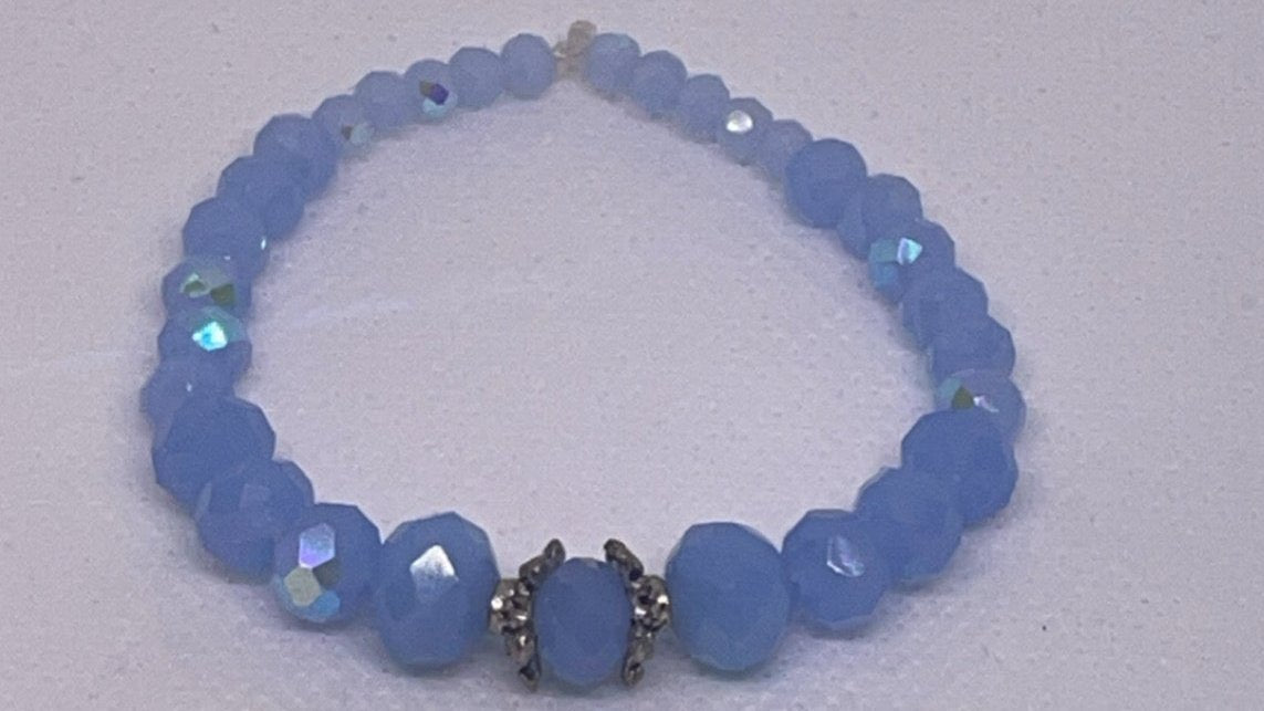 Periwinkle Blue Statement Bracelet | Vintage Inspired Jewelry