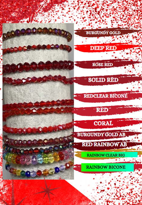 RED SERIES ALL COLORS AND CHOICES ELEVEN TO CHOOSE FROM