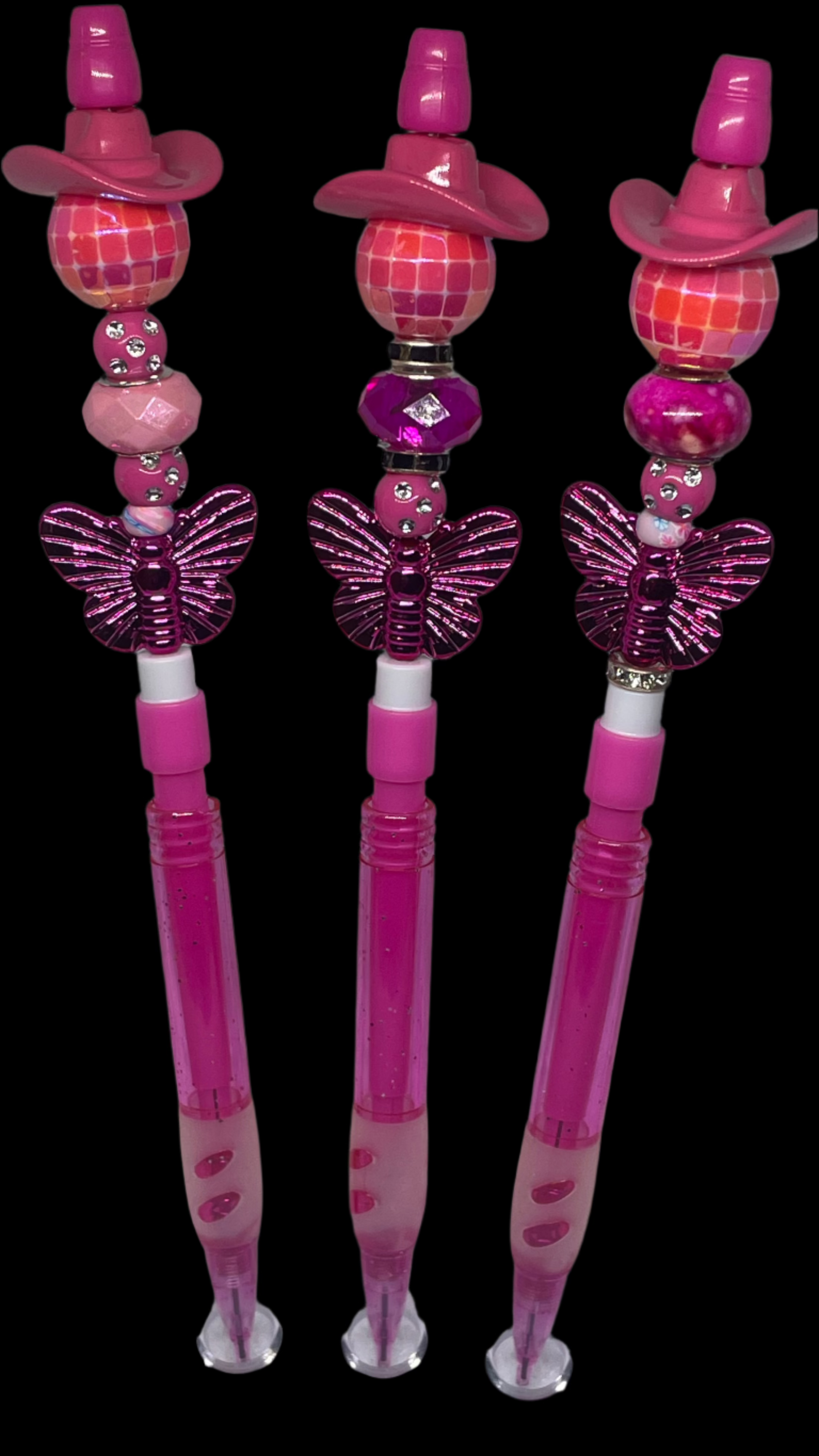 Sparkle & Shine Pink Mechanical Pencils  one of a kind