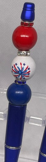 Blinging American Flag Pens- Red, White and Blue