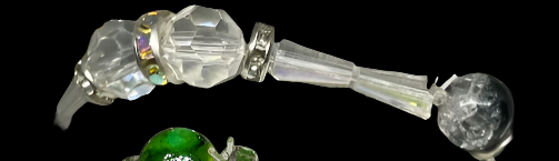 clear crystal bracelet