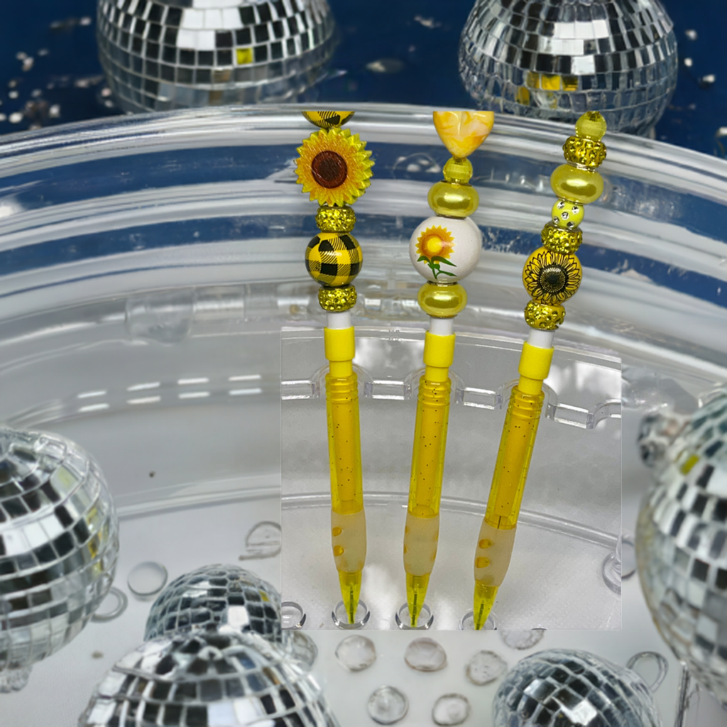 Sparkle & Shine: The Sunflower Bliss Pen - Candi’s Creations